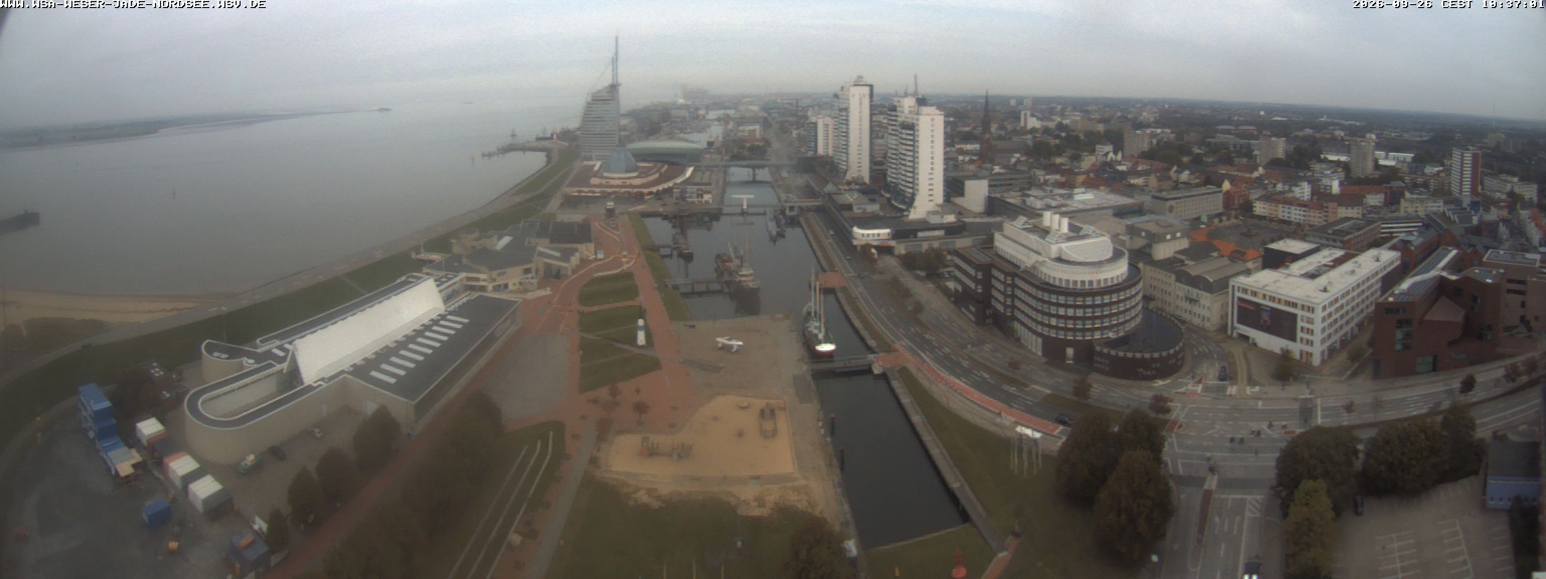 Archiv Foto Webcam Bremerhaven: Alter und Neuer Hafen