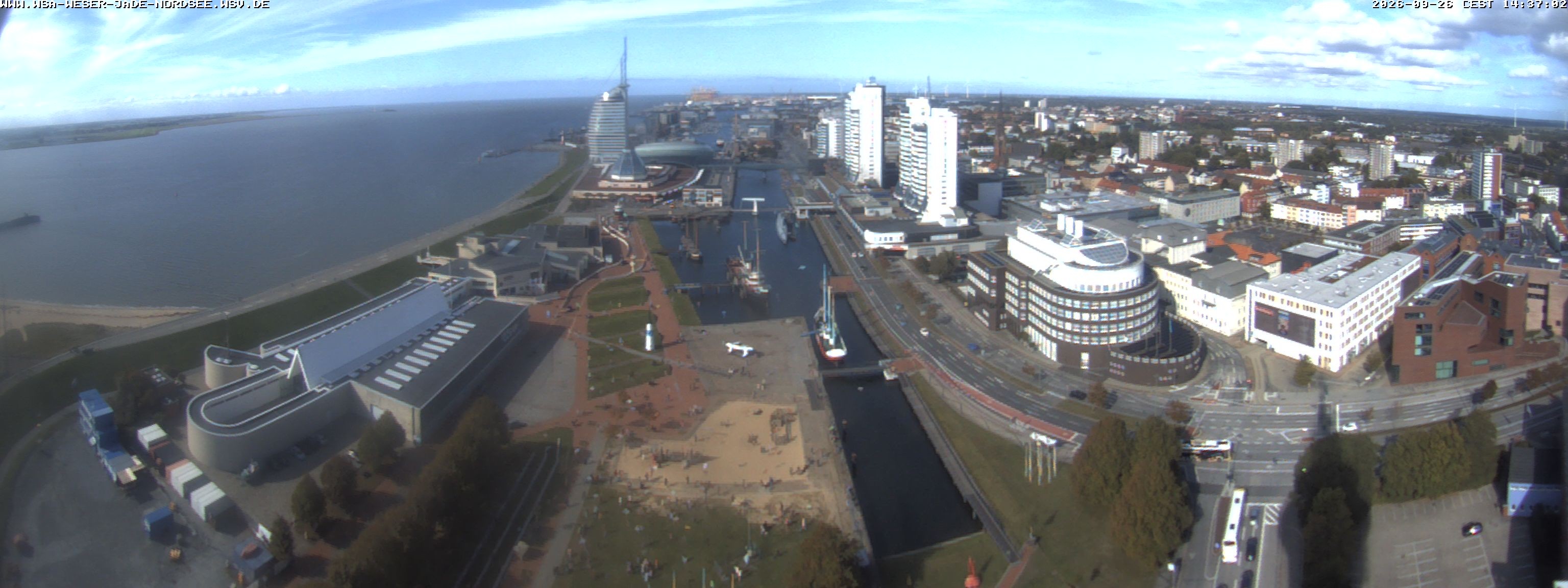 Archiv Foto Webcam Bremerhaven: Alter und Neuer Hafen