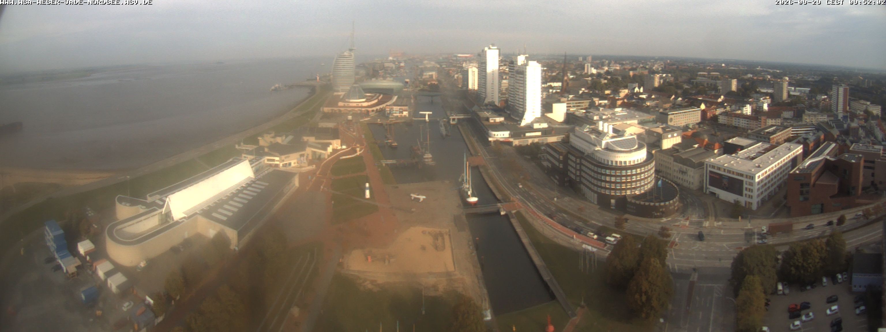 Archiv Foto Webcam Bremerhaven: Alter und Neuer Hafen