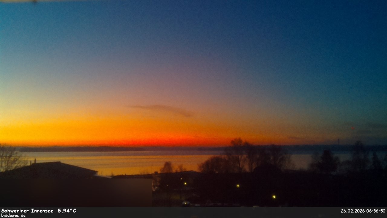 Archiv Foto Webcam Blick auf den Schweriner Innensee