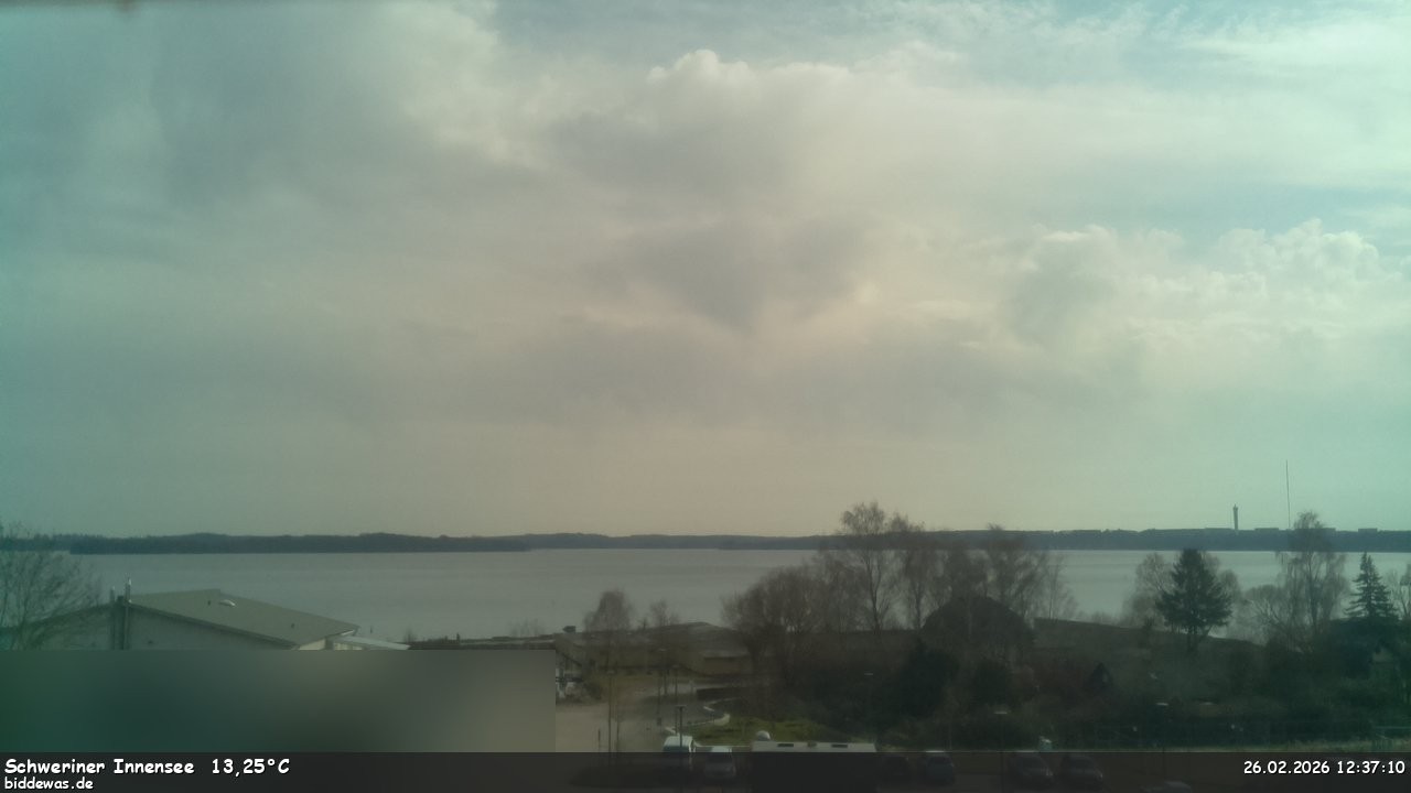 Archiv Foto Webcam Blick auf den Schweriner Innensee
