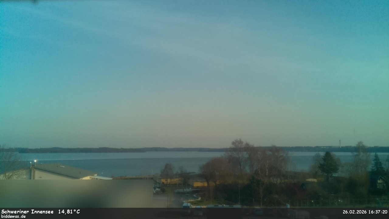 Archiv Foto Webcam Blick auf den Schweriner Innensee