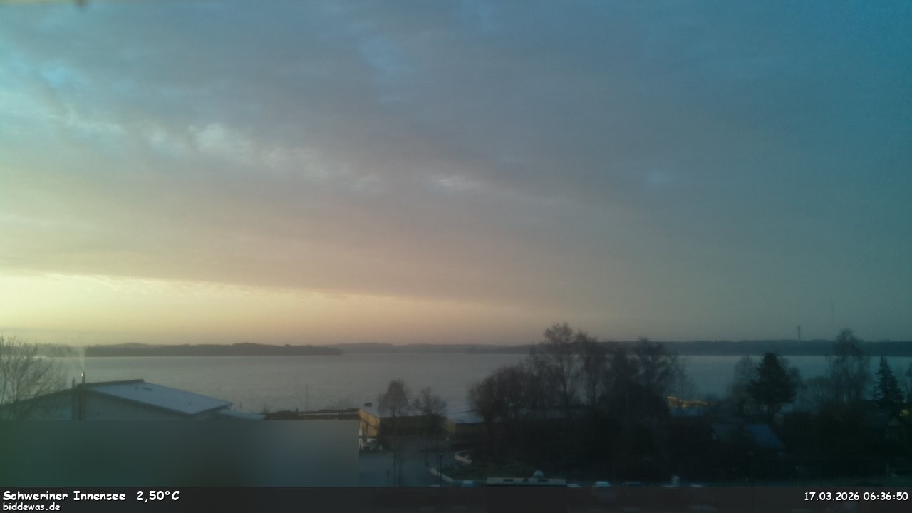 Archiv Foto Webcam Blick auf den Schweriner Innensee