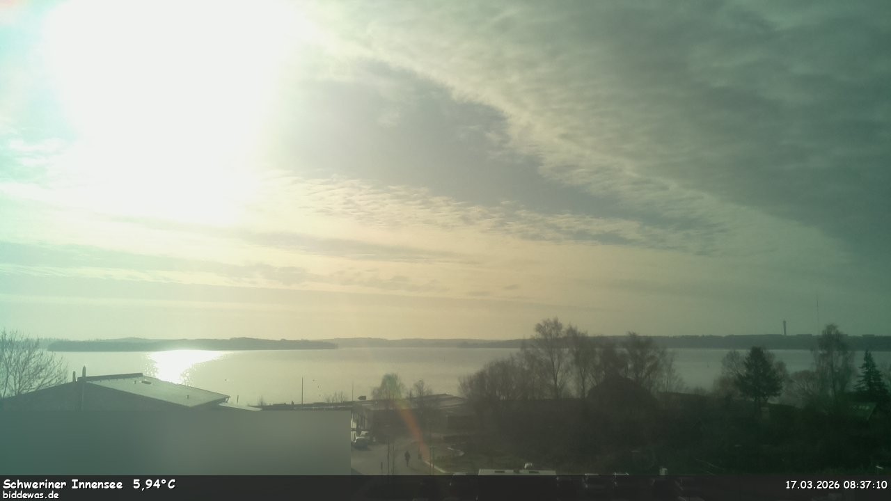 Archiv Foto Webcam Blick auf den Schweriner Innensee