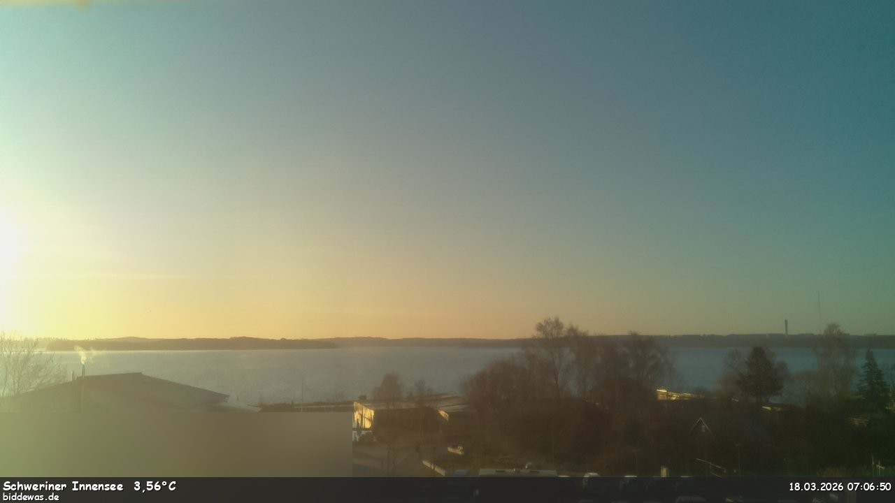 Archiv Foto Webcam Blick auf den Schweriner Innensee