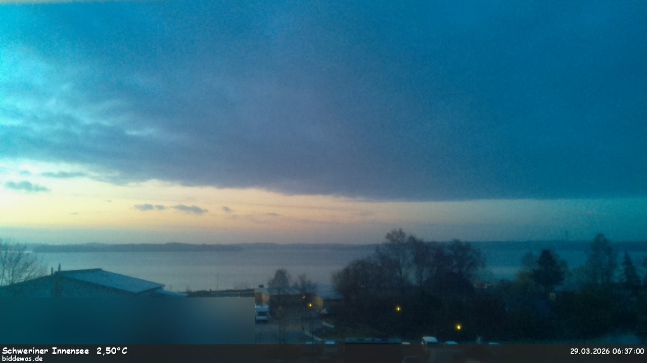 Archiv Foto Webcam Blick auf den Schweriner Innensee