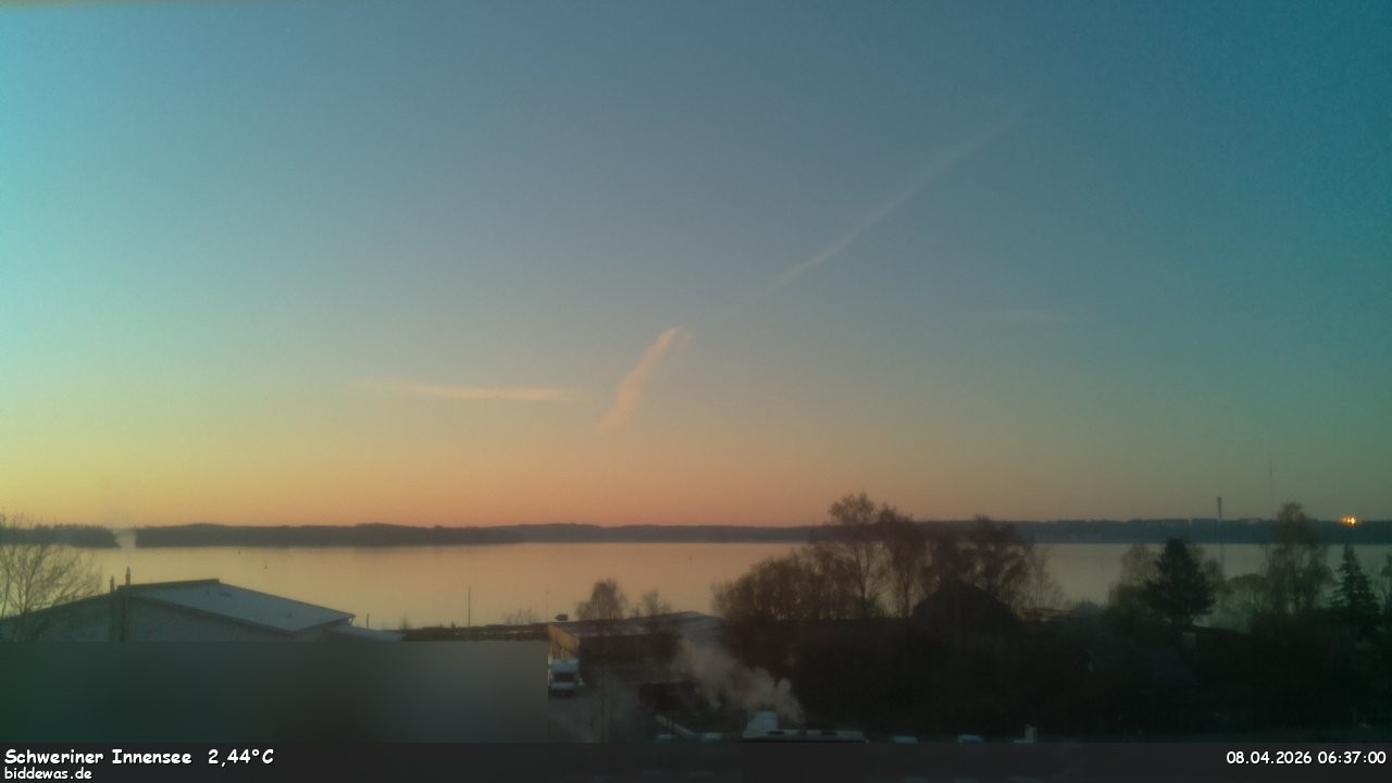 Archiv Foto Webcam Blick auf den Schweriner Innensee