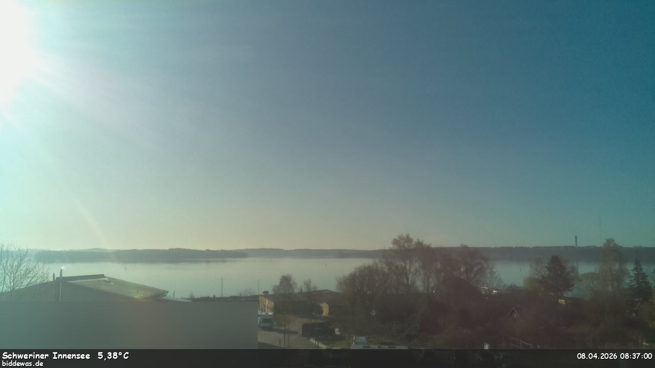 Archiv Foto Webcam Blick auf den Schweriner Innensee