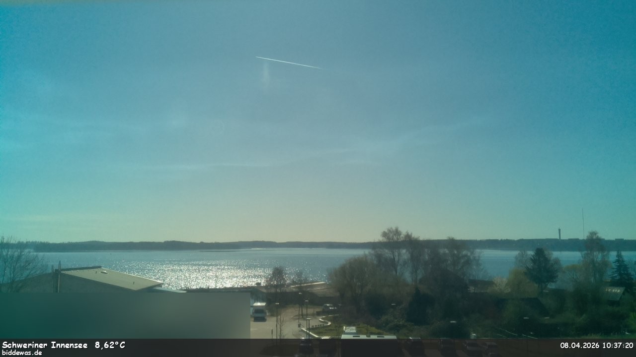 Archiv Foto Webcam Blick auf den Schweriner Innensee