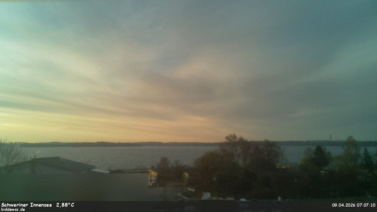 Archiv Foto Webcam Blick auf den Schweriner Innensee