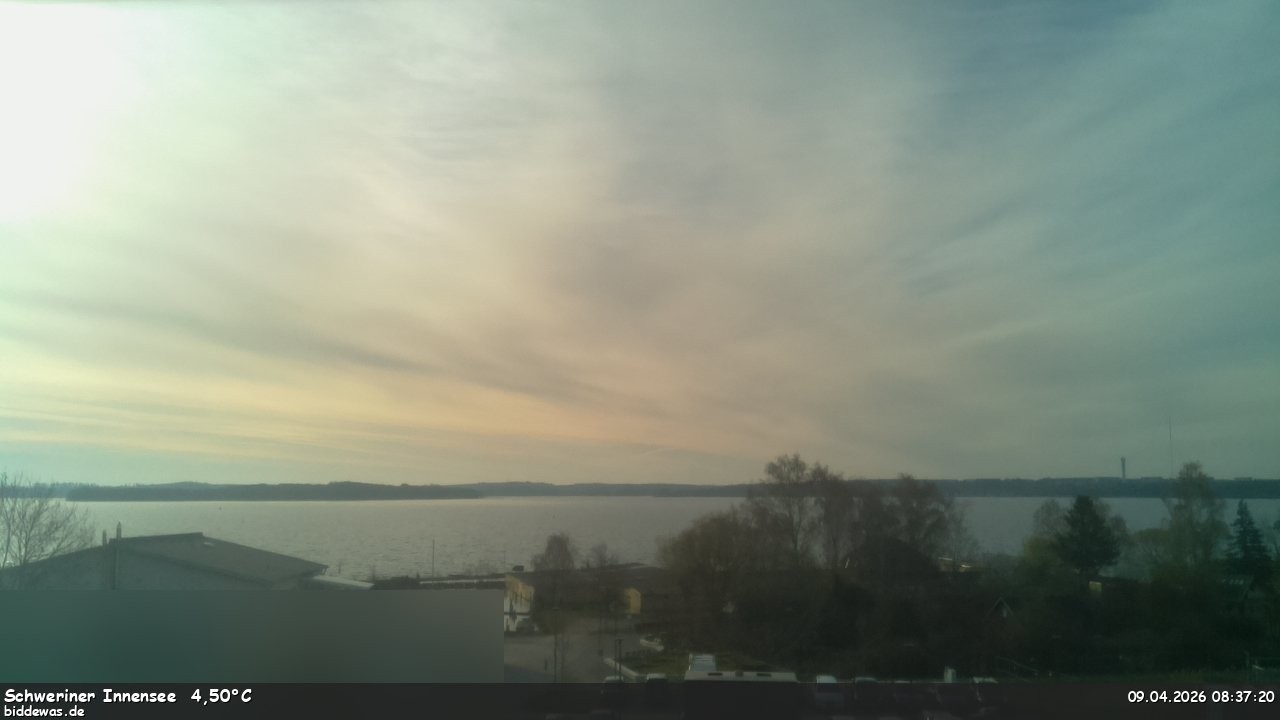 Archiv Foto Webcam Blick auf den Schweriner Innensee