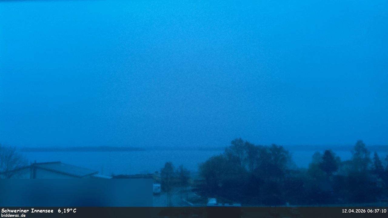 Archiv Foto Webcam Blick auf den Schweriner Innensee