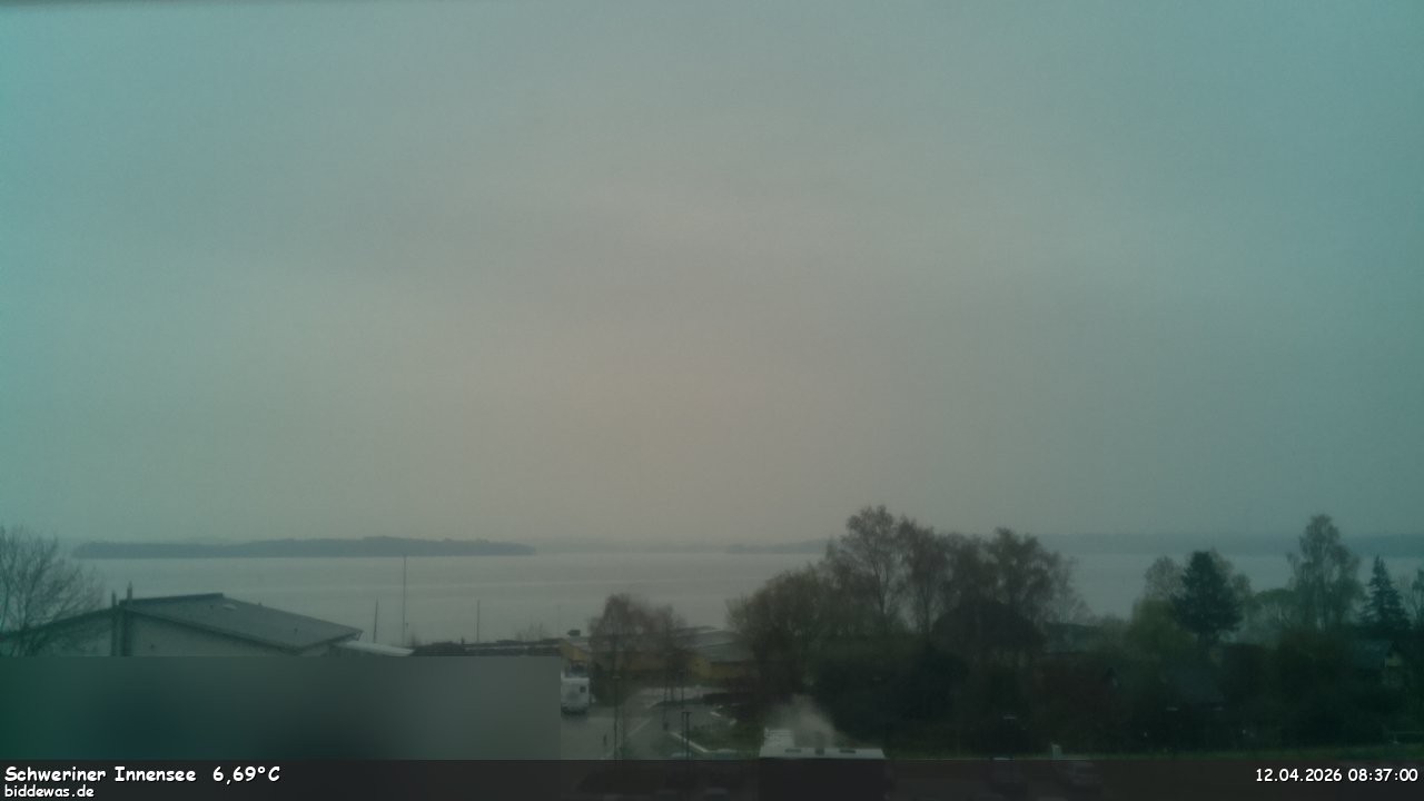Archiv Foto Webcam Blick auf den Schweriner Innensee