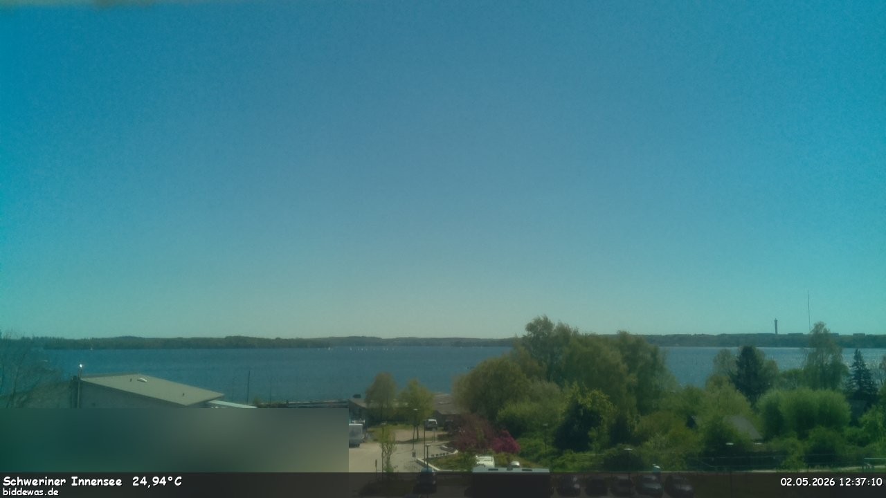 Archiv Foto Webcam Blick auf den Schweriner Innensee