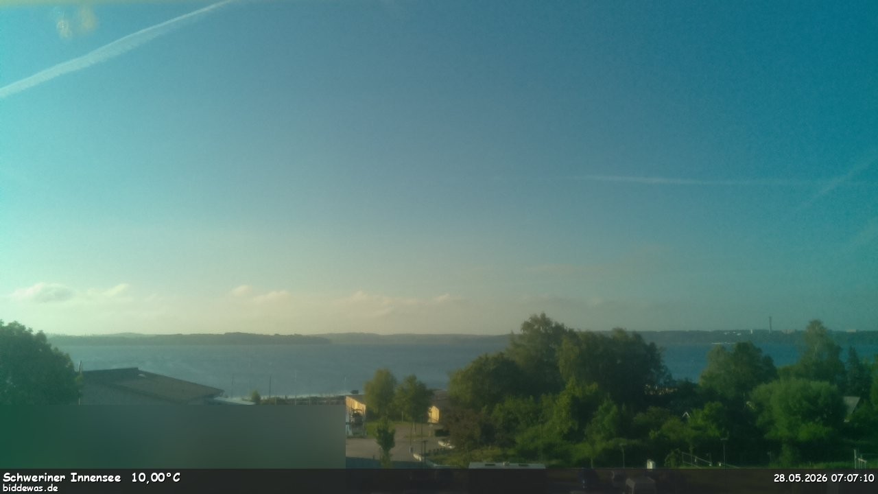 Archiv Foto Webcam Blick auf den Schweriner Innensee