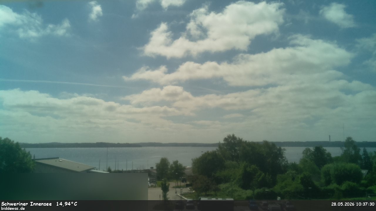 Archiv Foto Webcam Blick auf den Schweriner Innensee