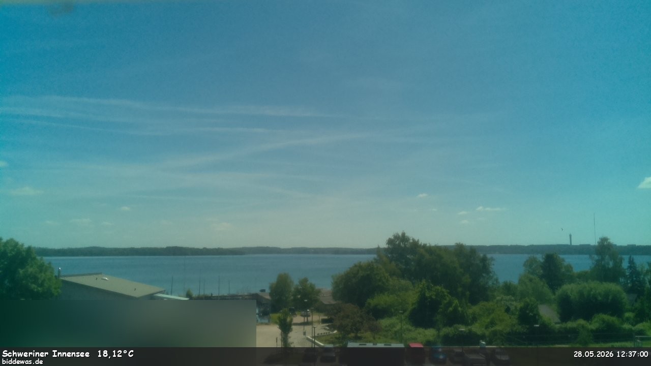 Archiv Foto Webcam Blick auf den Schweriner Innensee