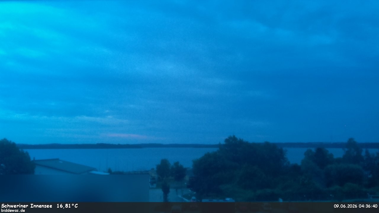 Archiv Foto Webcam Blick auf den Schweriner Innensee