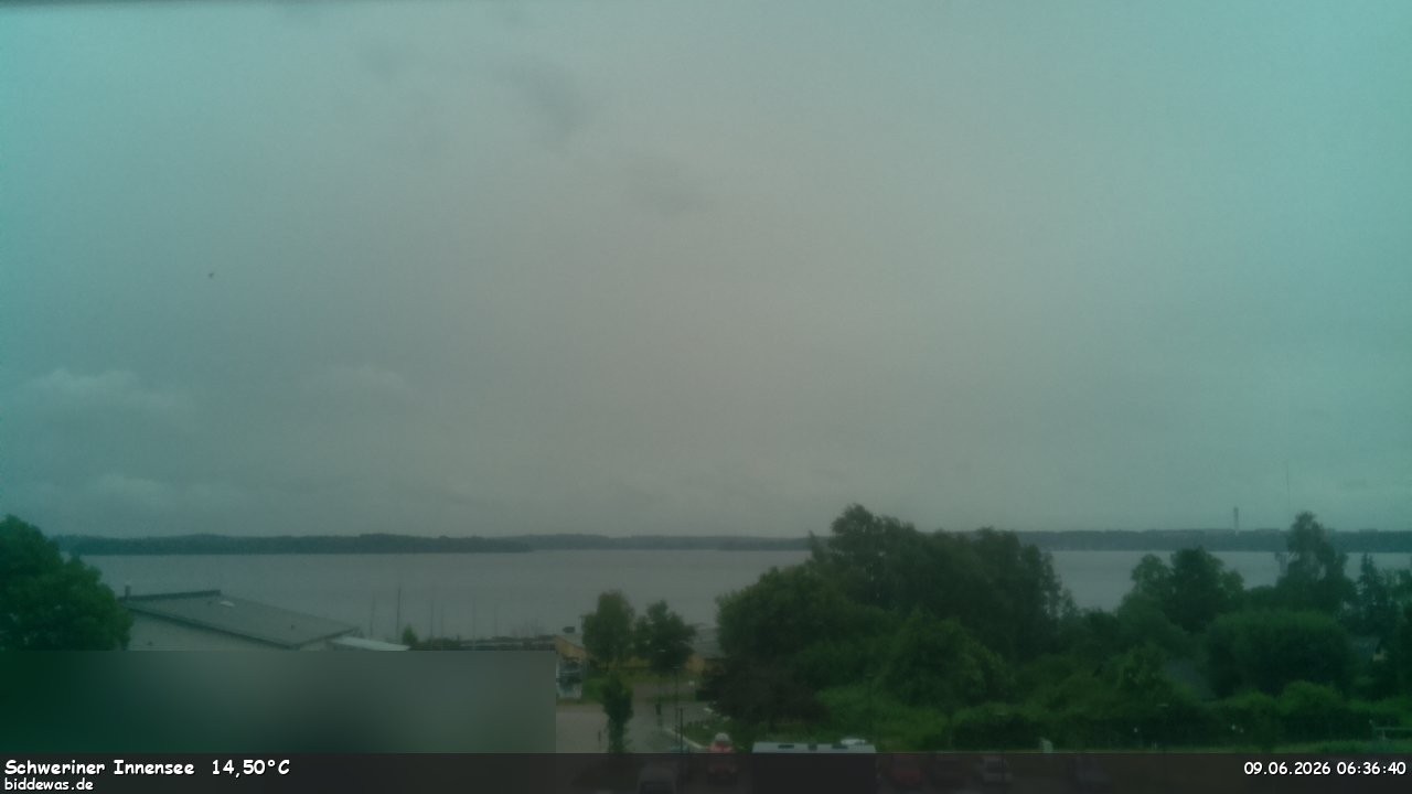 Archiv Foto Webcam Blick auf den Schweriner Innensee