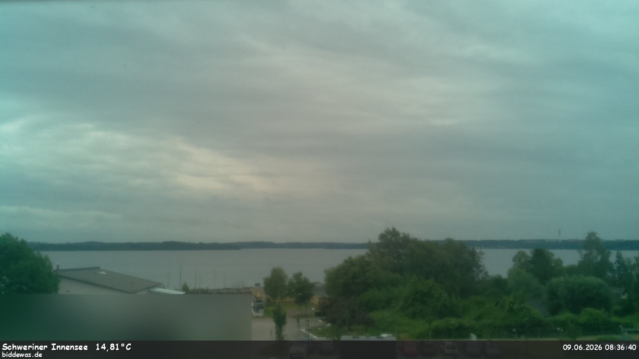 Archiv Foto Webcam Blick auf den Schweriner Innensee