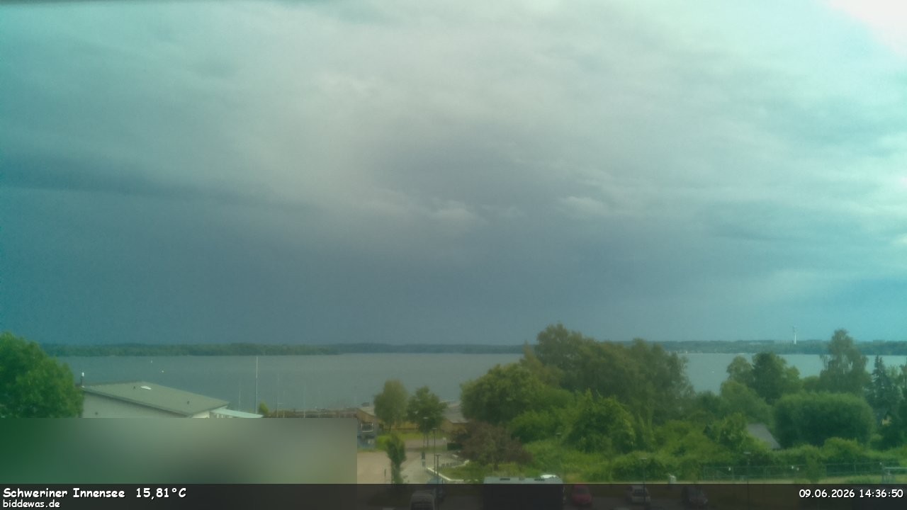 Archiv Foto Webcam Blick auf den Schweriner Innensee