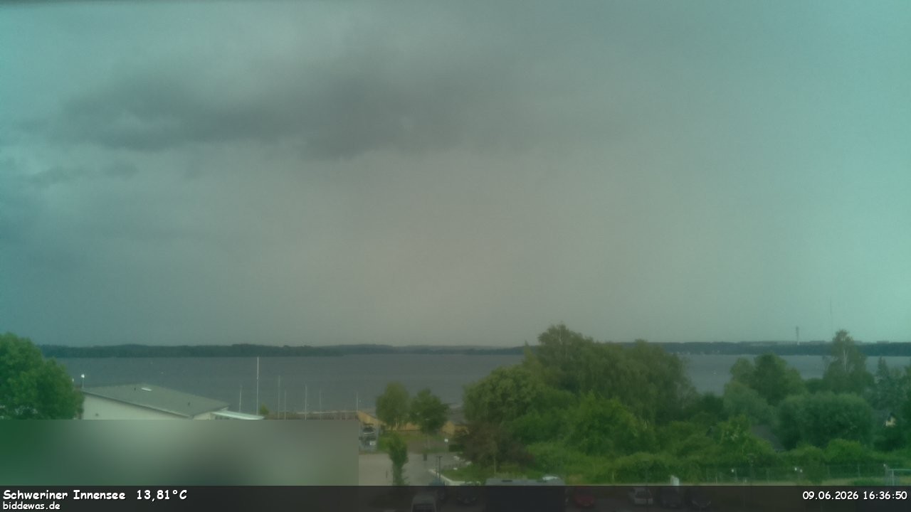Archiv Foto Webcam Blick auf den Schweriner Innensee