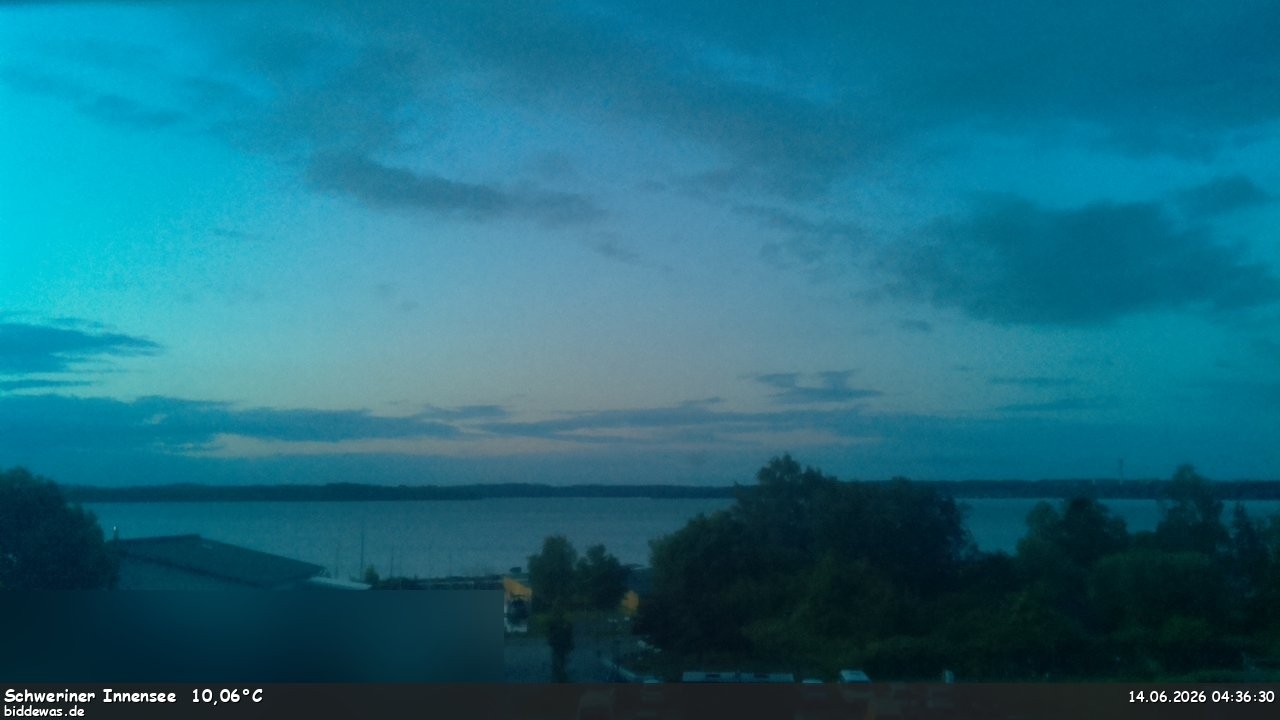 Archiv Foto Webcam Blick auf den Schweriner Innensee