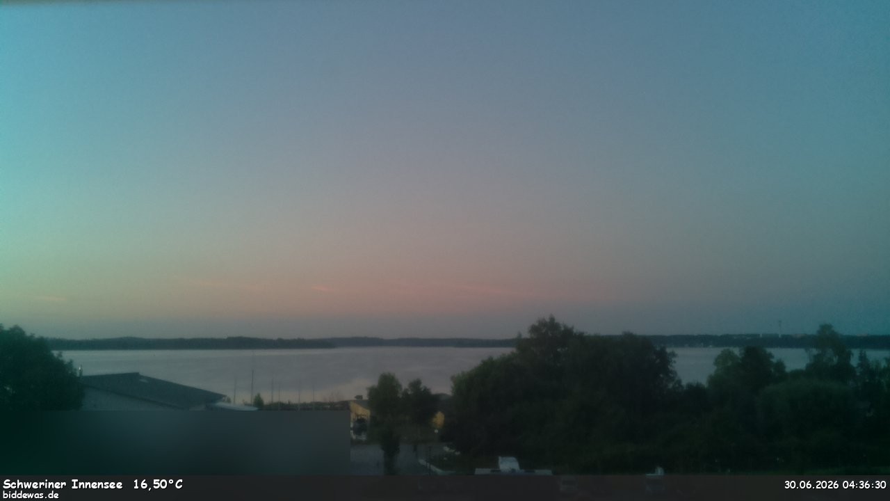 Archiv Foto Webcam Blick auf den Schweriner Innensee