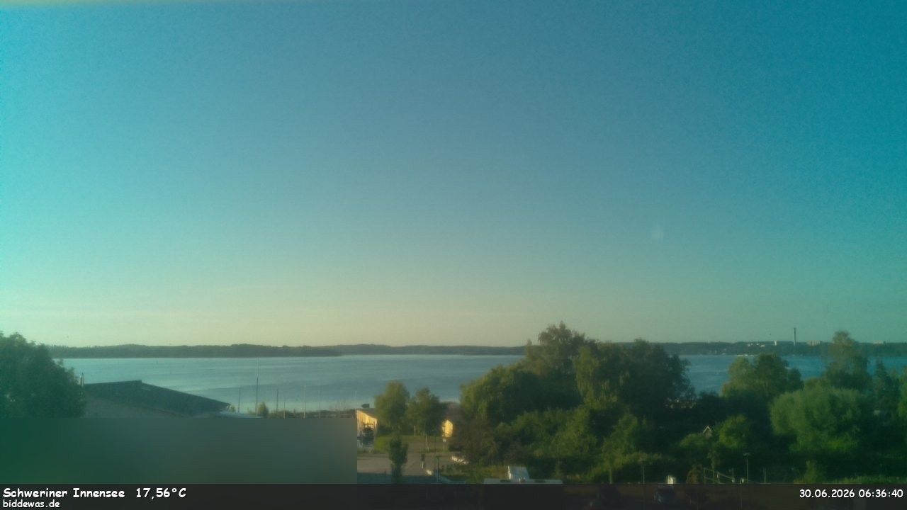 Archiv Foto Webcam Blick auf den Schweriner Innensee