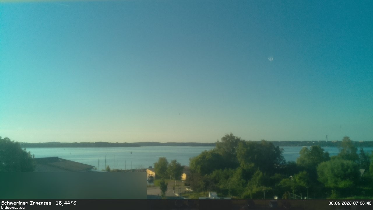Archiv Foto Webcam Blick auf den Schweriner Innensee