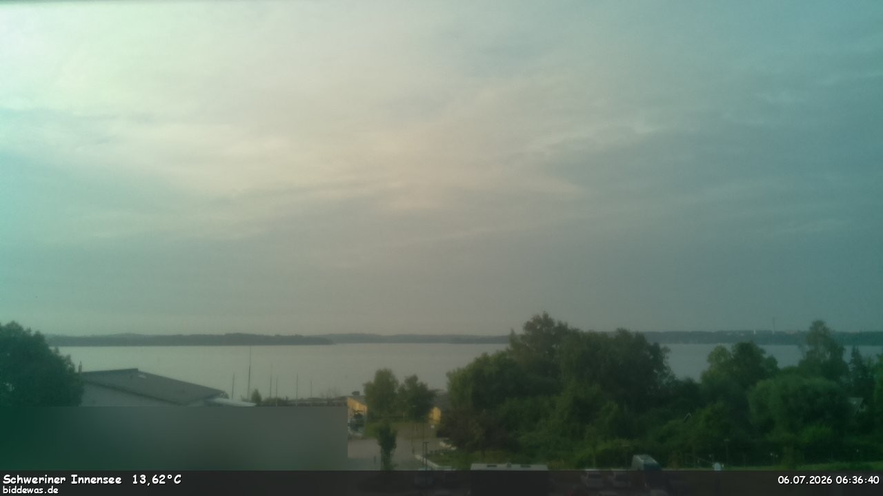 Archiv Foto Webcam Blick auf den Schweriner Innensee