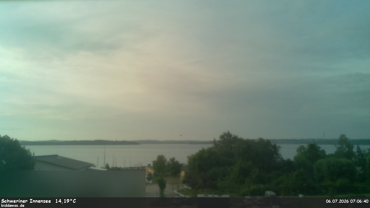 Archiv Foto Webcam Blick auf den Schweriner Innensee
