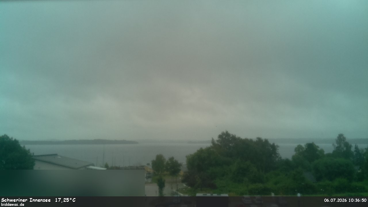 Archiv Foto Webcam Blick auf den Schweriner Innensee