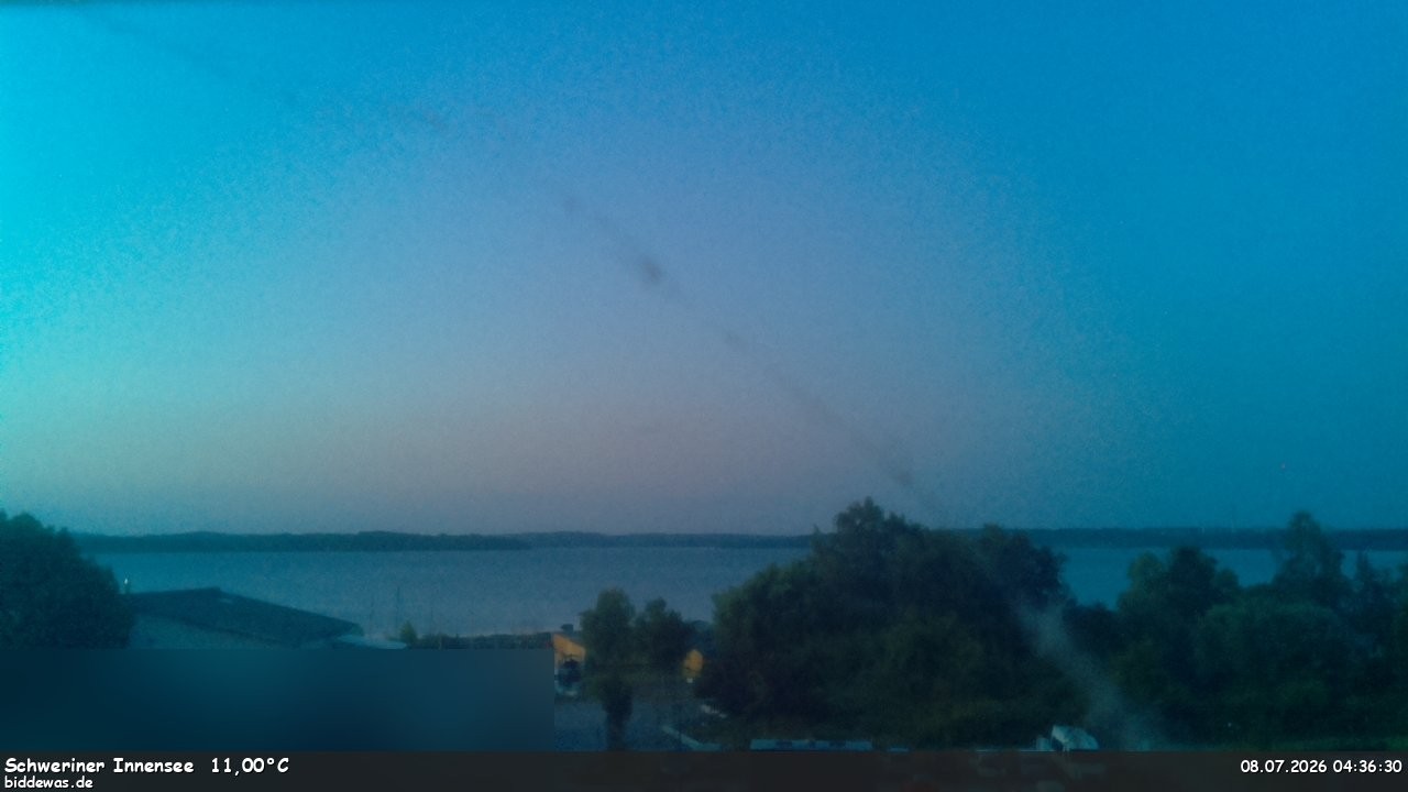 Archiv Foto Webcam Blick auf den Schweriner Innensee