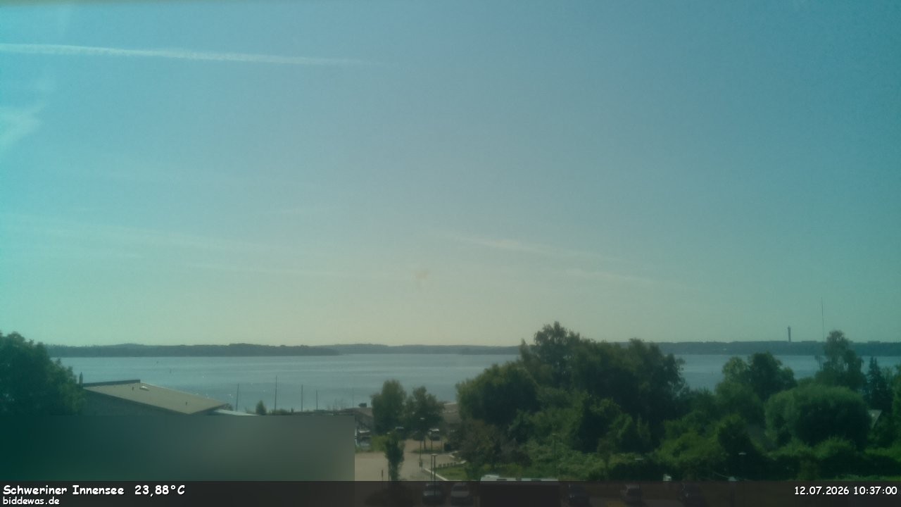 Archived image Webcam View of Lake Schwerin