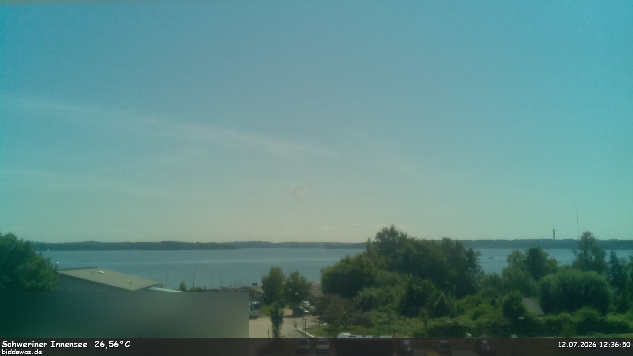 Archived image Webcam View of Lake Schwerin