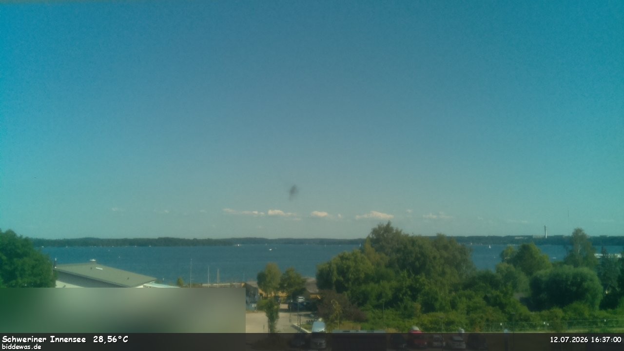 Archived image Webcam View of Lake Schwerin