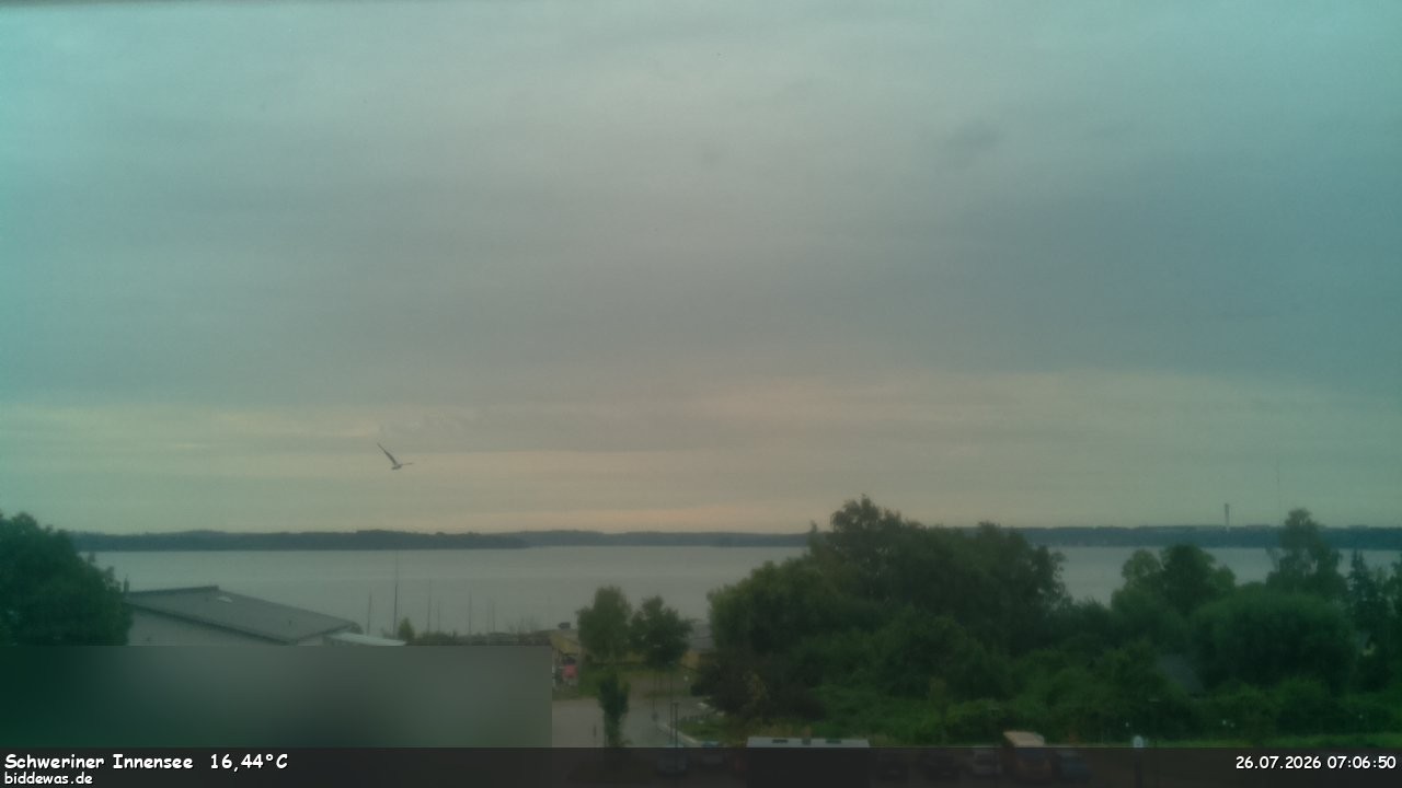 Archiv Foto Webcam Blick auf den Schweriner Innensee