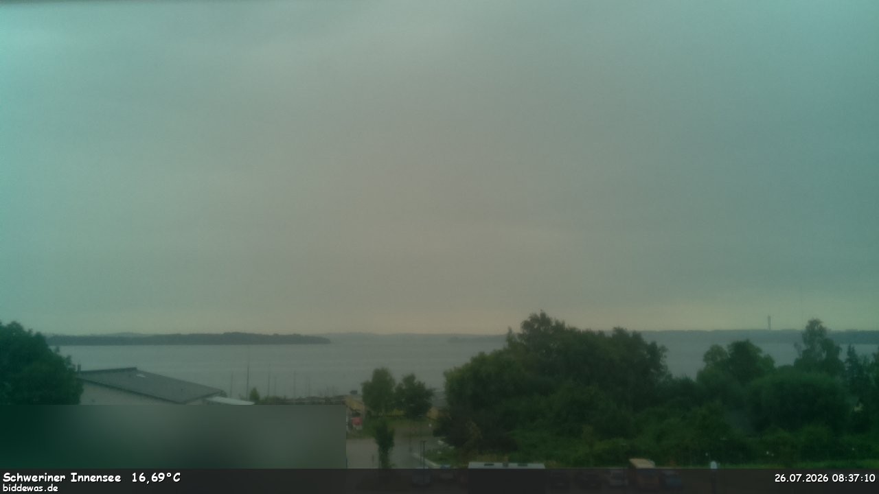 Archiv Foto Webcam Blick auf den Schweriner Innensee