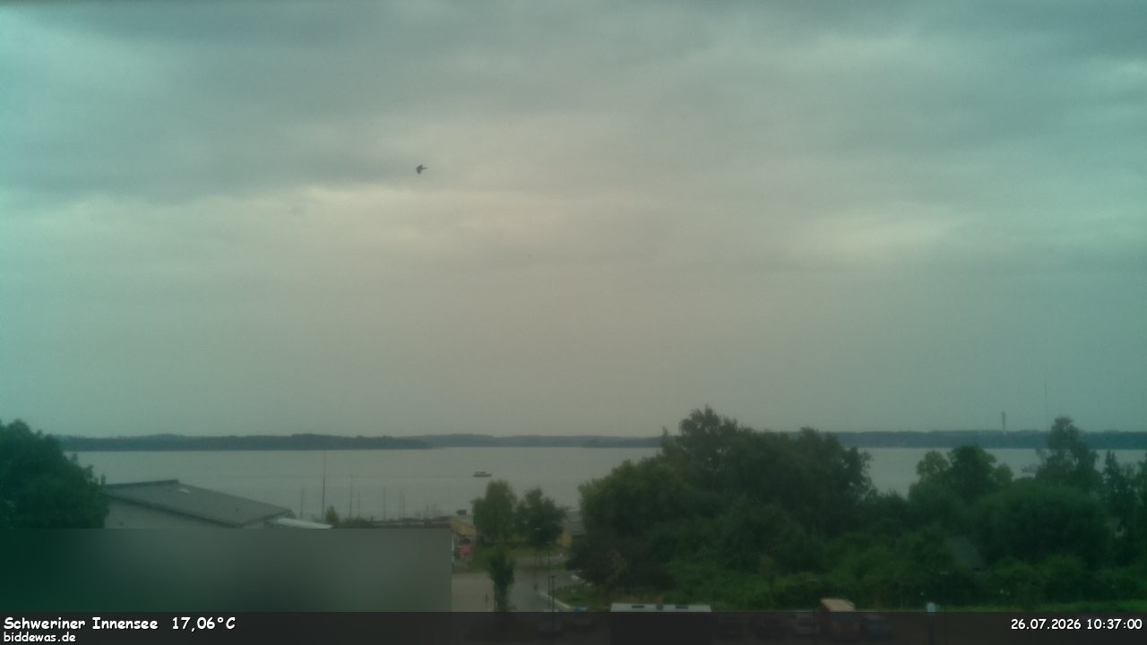 Archiv Foto Webcam Blick auf den Schweriner Innensee