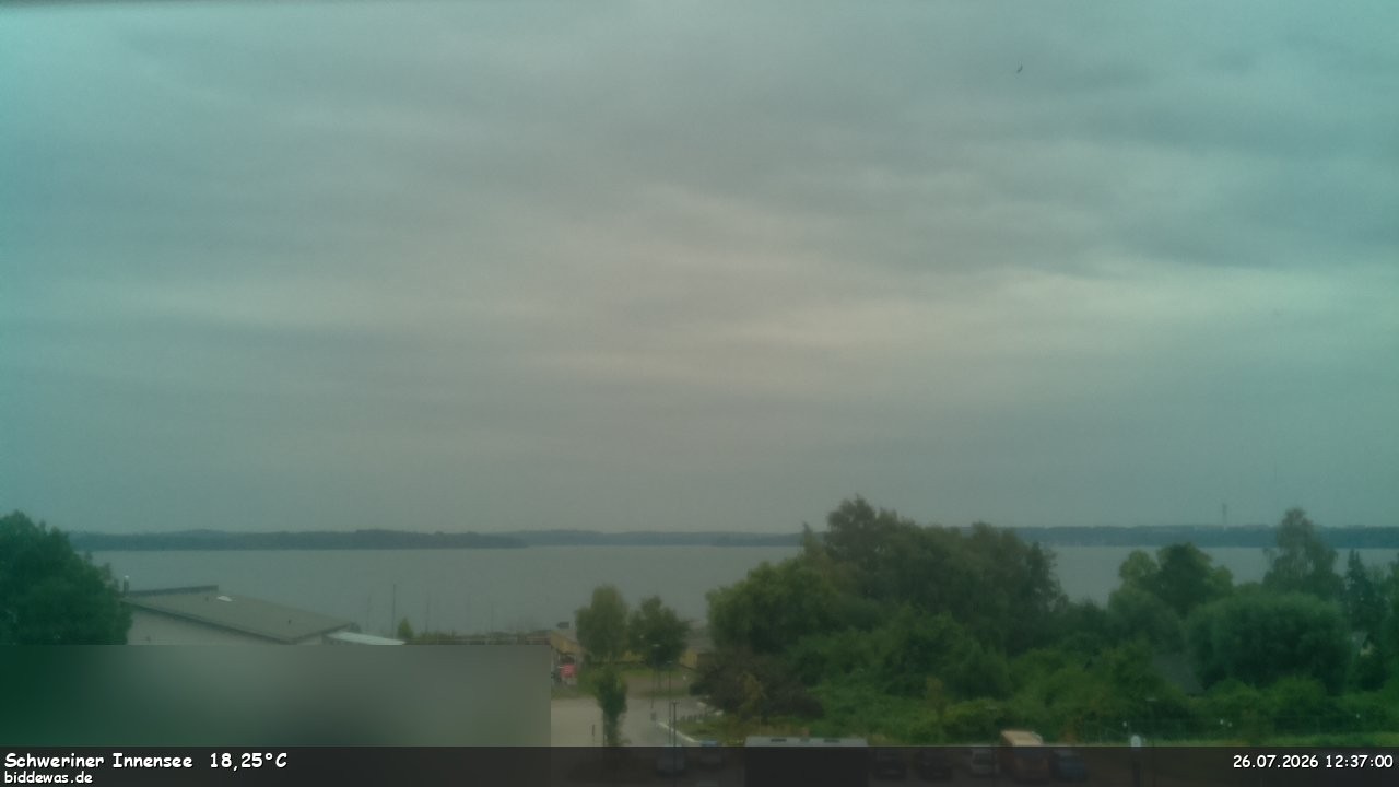 Archiv Foto Webcam Blick auf den Schweriner Innensee