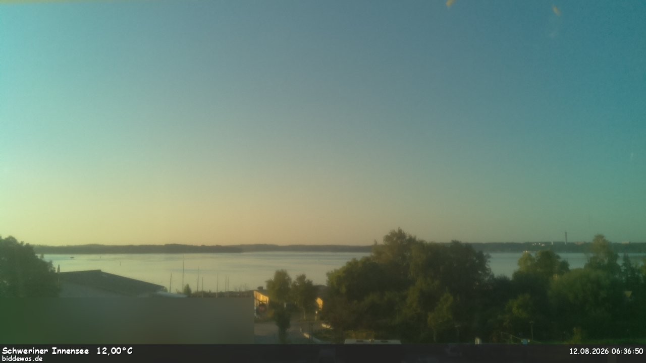 Archiv Foto Webcam Blick auf den Schweriner Innensee