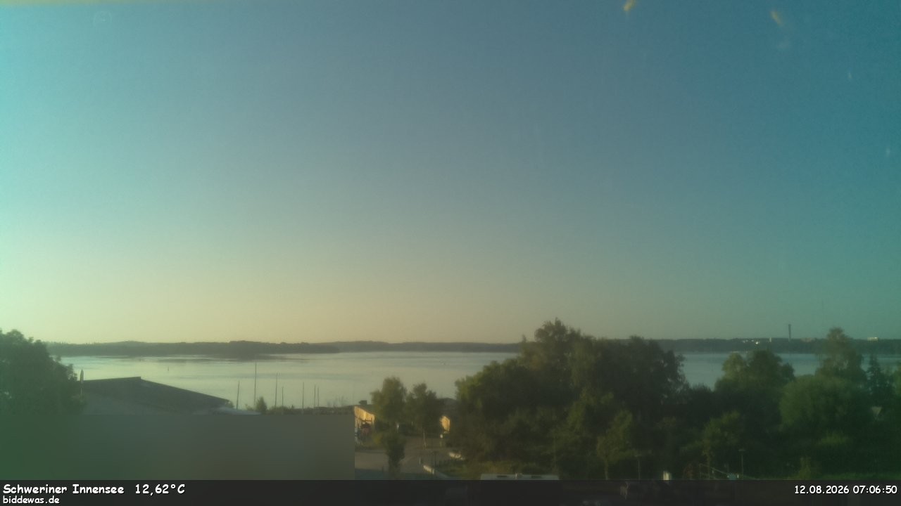 Archiv Foto Webcam Blick auf den Schweriner Innensee