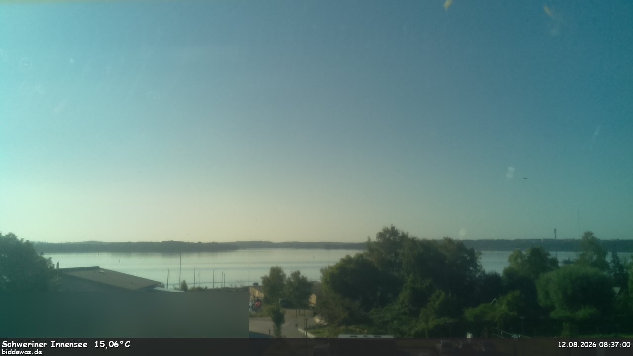Archiv Foto Webcam Blick auf den Schweriner Innensee