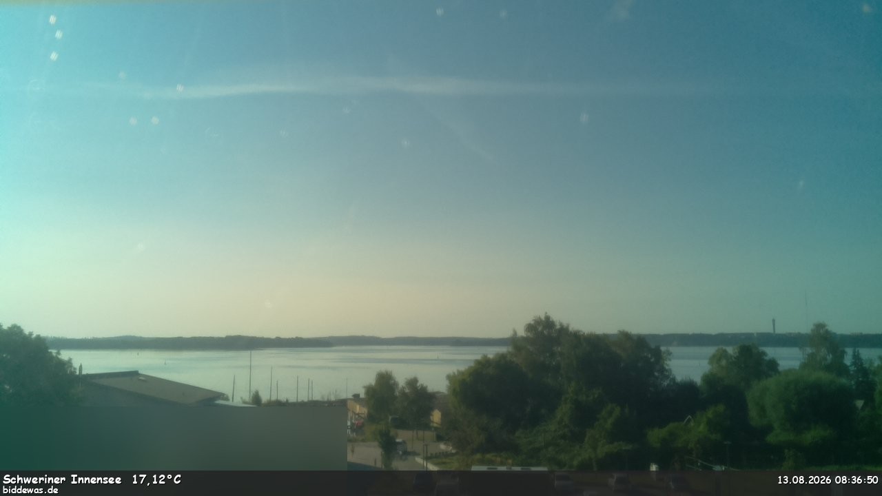Archived image Webcam View of Lake Schwerin