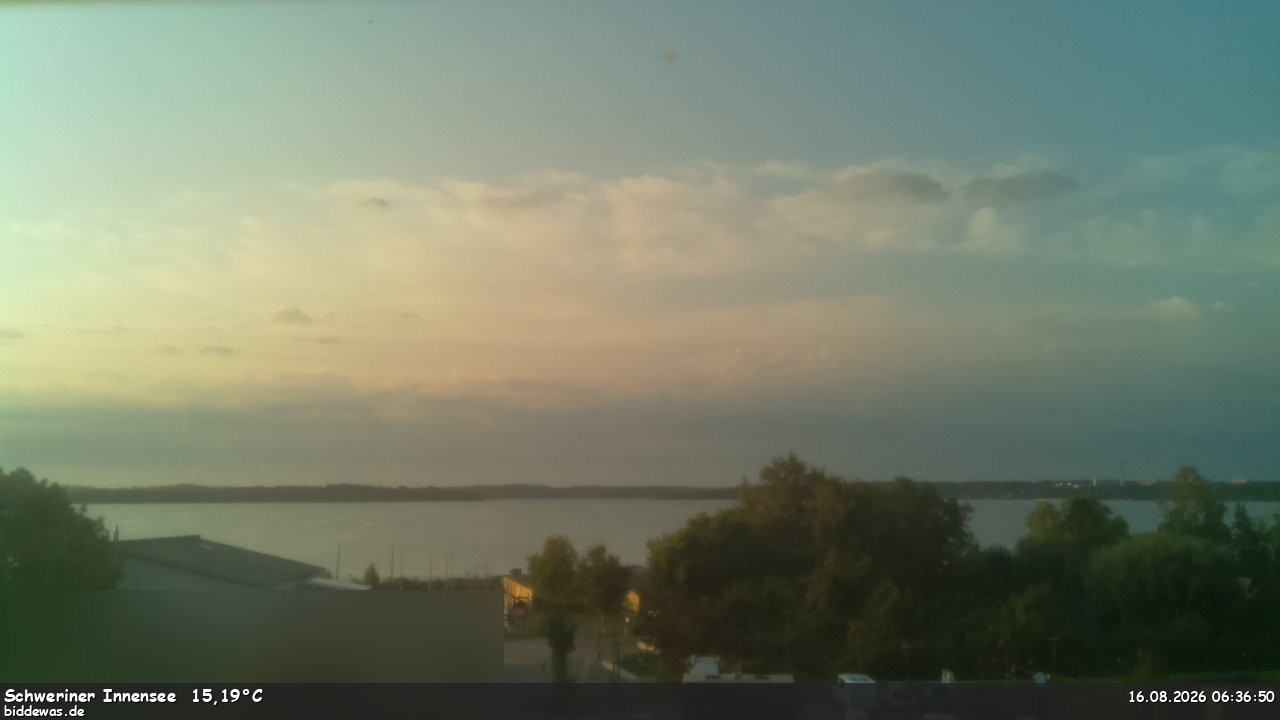 Archiv Foto Webcam Blick auf den Schweriner Innensee