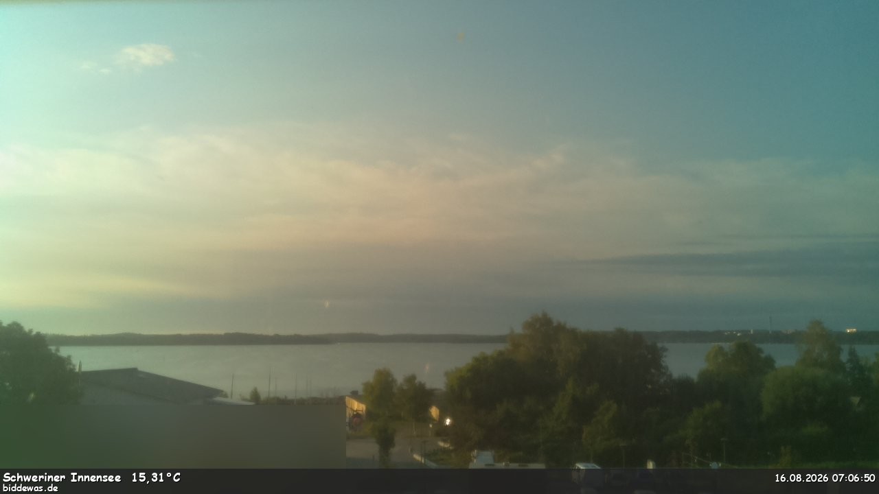 Archiv Foto Webcam Blick auf den Schweriner Innensee