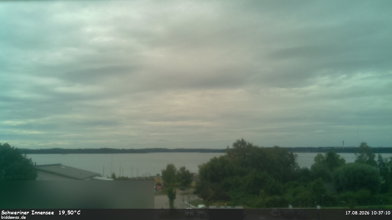 Archiv Foto Webcam Blick auf den Schweriner Innensee