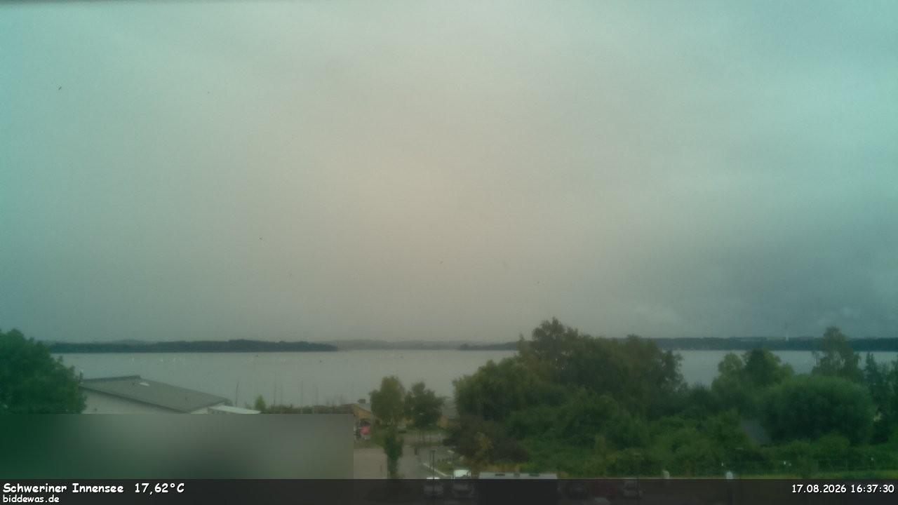 Archiv Foto Webcam Blick auf den Schweriner Innensee