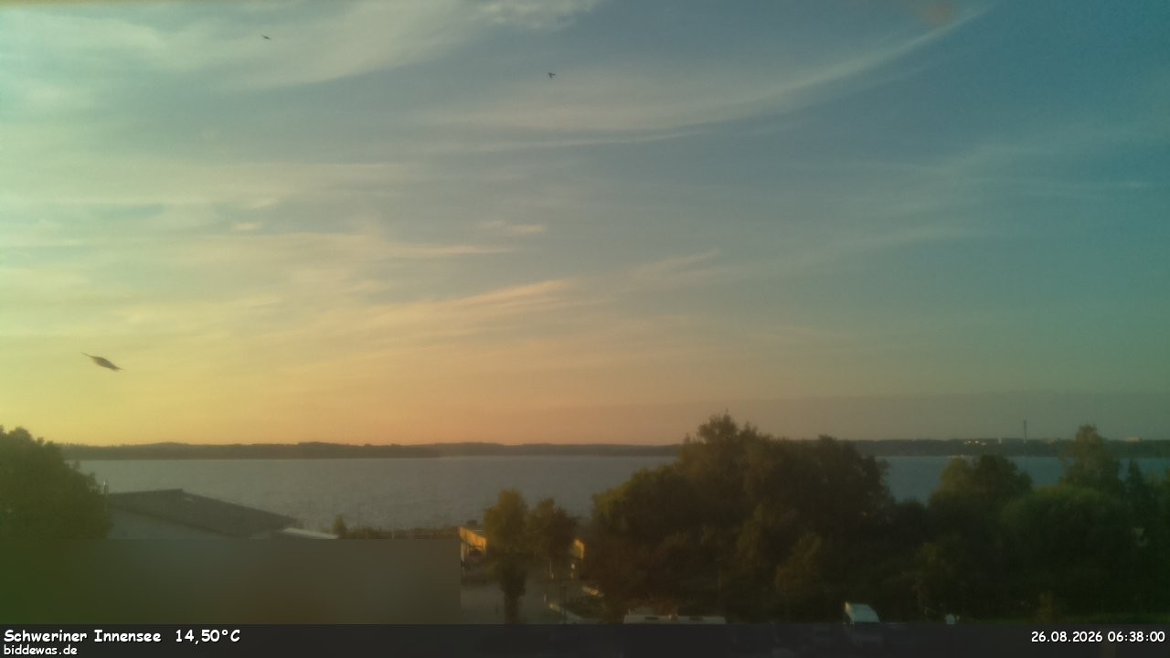 Archiv Foto Webcam Blick auf den Schweriner Innensee